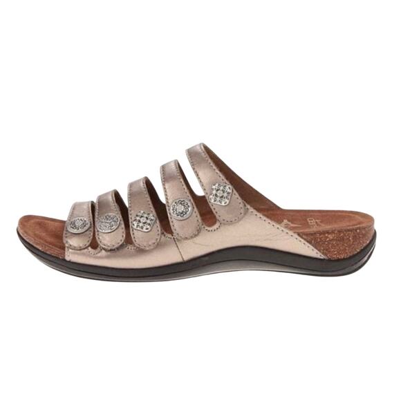 Dansko Janie Sandal in Pewter Strappy Size 41 or US 10 - Picture 1 of 8